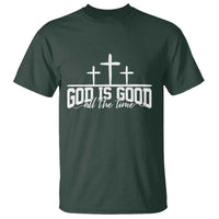 God Is Good T Shirt Jesus Cross Minimal Religious Faith Bible Verse Inspirational