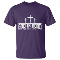God Is Good T Shirt Jesus Cross Minimal Religious Faith Bible Verse Inspirational