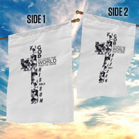 Son Of God Jesus Garden Flag Camo Christ Cross Christian 9 John 3 16