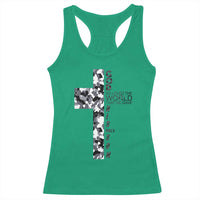 Son Of God Jesus Racerback Tank Top Camo Christ Cross Christian 9 John 3 16
