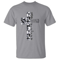 Son Of God Jesus T Shirt Camo Christ Cross Christian 9 John 3 16