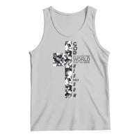 Son Of God Jesus Tank Top Camo Christ Cross Christian 9 John 3 16