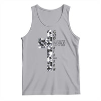 Son Of God Jesus Tank Top Camo Christ Cross Christian 9 John 3 16
