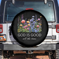 God Is Good Spare Tire Cover Wildflower Christian Jesus Graphic Religious Bible Verse