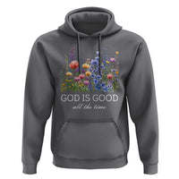 God Is Good Hoodie Wildflower Christian Jesus Graphic Religious Bible Verse