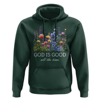 God Is Good Hoodie Wildflower Christian Jesus Graphic Religious Bible Verse