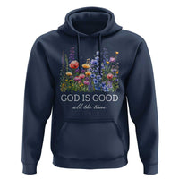 God Is Good Hoodie Wildflower Christian Jesus Graphic Religious Bible Verse