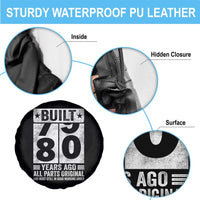 80th Birthday Spare Tire Cover Built 80 Years Ago All Parts Original Gifts