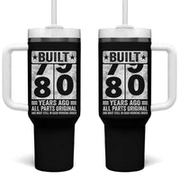 80th Birthday Tumbler With Handle Built 80 Years Ago All Parts Original Gifts
