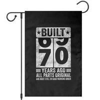 70th Birthday Garden Flag Built 70 Years Ago All Parts Original Gifts