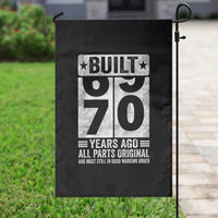 70th Birthday Garden Flag Built 70 Years Ago All Parts Original Gifts