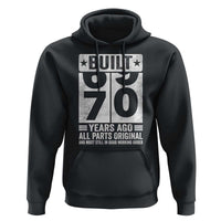 70th Birthday Hoodie Built 70 Years Ago All Parts Original Gifts