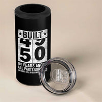 50th Birthday 4 in 1 Can Cooler Tumbler Built 50 Years Ago All Parts Original Gifts