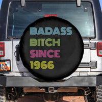 Funny 60th Birthday Spare Tire Cover Retro Vintage Badass Bih Since 1966