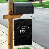 Funny 90th Birthday Garden Flag Badass Bih Since 1936