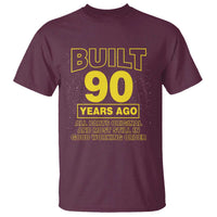 Funny 90th Birthday T Shirt Galaxy Built 90 Years Ago Parts Original