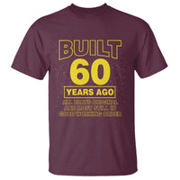 Funny 60th Birthday T Shirt Galaxy Built 60 Years Ago Parts Original