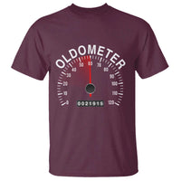 Funny 60th Birthday T Shirt Oldometer Odometer 60 Year Old Joke