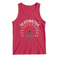 Funny 60th Birthday Tank Top Oldometer Odometer 60 Year Old Joke