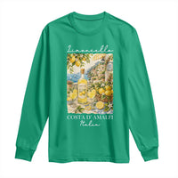 Limoncello Amalfi Coast Long Sleeve Shirt Lemon Lover Italian Summer Fruit