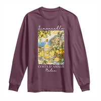 Limoncello Amalfi Coast Long Sleeve Shirt Lemon Lover Italian Summer Fruit