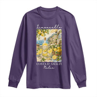 Limoncello Amalfi Coast Long Sleeve Shirt Lemon Lover Italian Summer Fruit