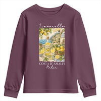 Limoncello Amalfi Coast Youth Sweatshirt Lemon Lover Italian Summer Fruit