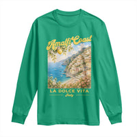 Amalfi Coast La Dolce Vita Italy Long Sleeve Shirt Vintage Summer Amalfi Coast
