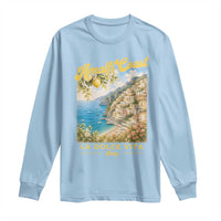 Amalfi Coast La Dolce Vita Italy Long Sleeve Shirt Vintage Summer Amalfi Coast