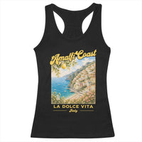 Amalfi Coast La Dolce Vita Italy Racerback Tank Top Vintage Summer Amalfi Coast