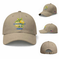 Vintage Limoncello Lemon Liqueur Baseball Cap Citrus Fruit Botanical Italian Summer Graphic