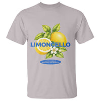 Vintage Limoncello Lemon Liqueur T Shirt Citrus Fruit Botanical Italian Summer Graphic
