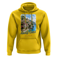 Amalfi Coast Hoodie La Dolce Vita Italy Coastal Village Vintage Mediterranean Paradise
