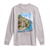 Amalfi Coast Long Sleeve Shirt La Dolce Vita Italy Coastal Village Vintage Mediterranean Paradise