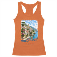 Amalfi Coast Racerback Tank Top La Dolce Vita Italy Coastal Village Vintage Mediterranean Paradise