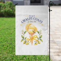 Amalfi Coast Limoncello Gelato Garden Flag La Dolce Vita Italy Lemon Dessert Summer