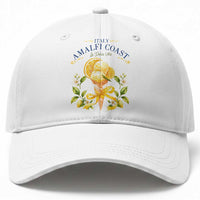 Amalfi Coast Limoncello Gelato Baseball Cap La Dolce Vita Italy Lemon Dessert Summer
