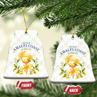 Amalfi Coast Limoncello Gelato Ceramic Ornament La Dolce Vita Italy Lemon Dessert Summer