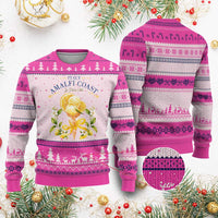Amalfi Coast Limoncello Gelato Ugly Christmas Sweater La Dolce Vita Italy Lemon Dessert Summer
