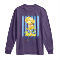 Amalfi Coast Italy Lemon Gelato Long Sleeve Shirt La Dolce Vita Citrus Summer Travel Vintage Coastal