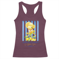 Amalfi Coast Italy Lemon Gelato Racerback Tank Top La Dolce Vita Citrus Summer Travel Vintage Coastal