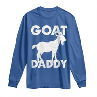 Goat Daddy Long Sleeve Shirt Funny Fathers Day Presents For Goat Dad