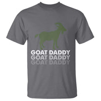 Funny Dad T Shirt Funny Goat Daddy Fathers Day Presents For Goat Lovers