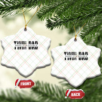 Retro Twin Dad Ceramic Ornament Subtle Make It A Double Fathers Day