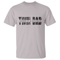 Retro Twin Dad T Shirt Subtle Make It A Double Fathers Day
