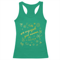 Engaged Girl Summer Racerback Tank Top Bride To Be Engagement