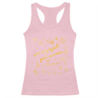Engaged Girl Summer Racerback Tank Top Bride To Be Engagement