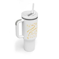 Engaged Girl Summer Tumbler With Handle Bride To Be Engagement