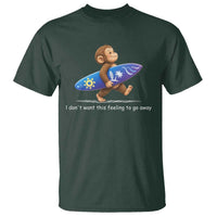 I Dont Want This Feeling To Go Away T Shirt Vintage Surf Monkey Nostalgic Summer Beach Vacation