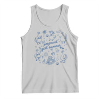 Pregnant Girl Summer Tank Top Summer Goose Beach Pregnancy Announcement Baby Shower